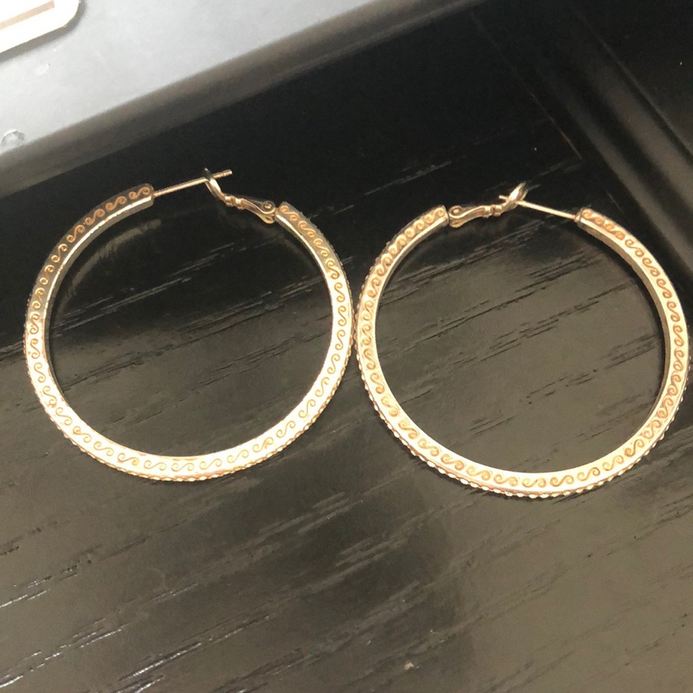 Brighton silver hoops
